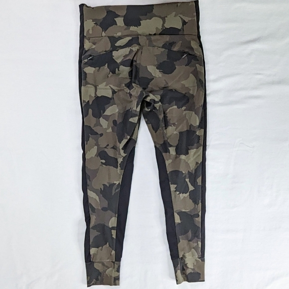 Athleta Essex Camo Hybrid Tights Leggings UPF 50 - Picture 5 of 12